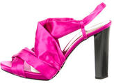 Thumbnail for your product : Diane von Furstenberg Satin Sandals