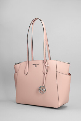 MICHAEL Michael Kors Marilyn Leather Tote in Pink