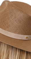 Thumbnail for your product : Janessa Leone Packable Adriana Short Brimmed Fedora