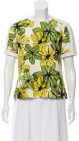 Thumbnail for your product : Jason Wu Short Sleeve Printed Top