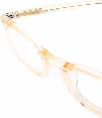 Lesca Gab2 pantos-frame glasses