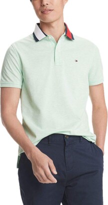 Tommy Hilfiger Green Men's Polos | Shop the world's largest 
