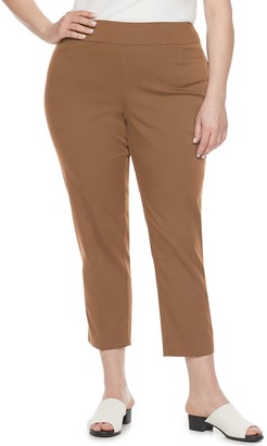 croft and barrow womens plus size pants