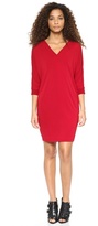 Thumbnail for your product : DKNY Dolman Sleeve V Neck Dress