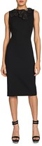 Thumbnail for your product : Alexander McQueen Bow Embellished Pencil Dress
