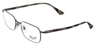 Persol Marbled Rectangular Eyeglasses clear Marbled Rectangular Eyeglasses