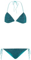 Thumbnail for your product : Oseree Lumiere triangle bikini
