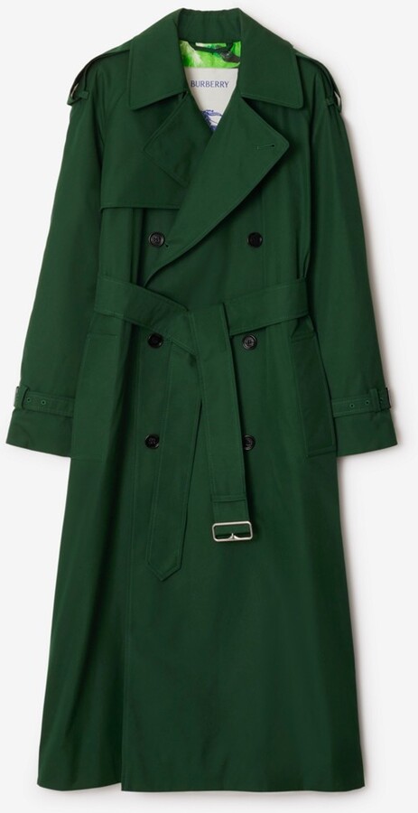Burberry Long Highgrove Castleford Trench Coat Size: 04