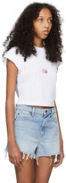 Thumbnail for your product : Alexander Wang White Bubble Sleeve T-Shirt