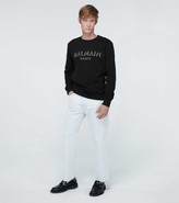 Thumbnail for your product : Balmain Cotton sweatshirt with logo