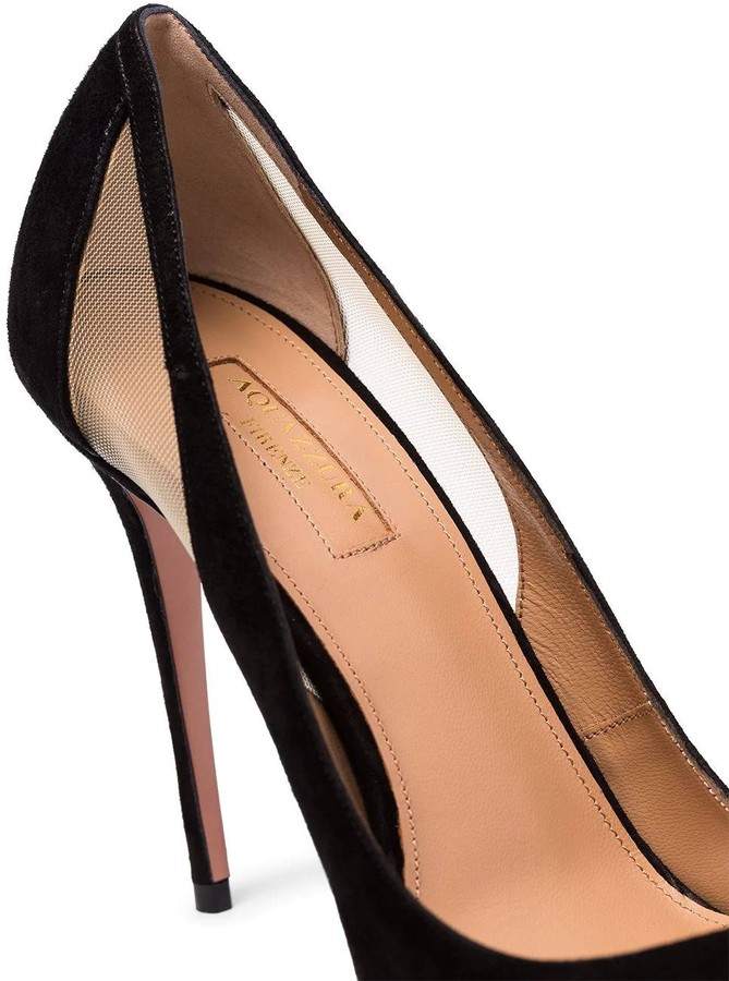 Aquazzura Suede Savoy Pump Shopstyle aquazzura
