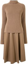 Thumbnail for your product : Drome Roll-Neck Dress And Jumper Set
