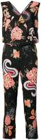 Thumbnail for your product : Liu Jo floral pattern jumpsuit