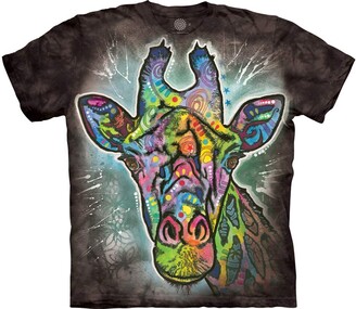 The Mountain Russo Giraffe Adult T-Shirt