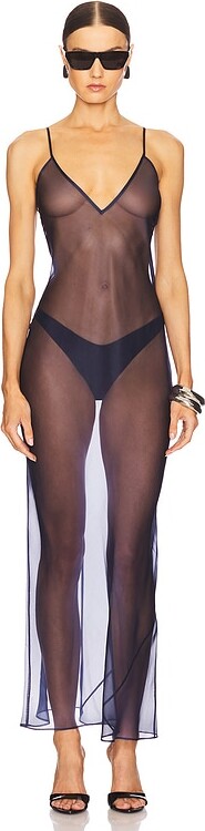 LaQuan Smith Chemise Gown