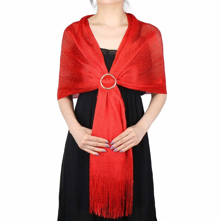 KAVINGKALY Women's Evening Wrap Stole Shawl For Wedding Parties