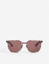 Thumbnail for your product : Ray-Ban RB 4306 hexagonal-frame nylon sunglasses