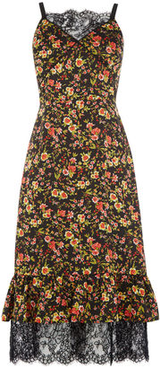 Warehouse Sidney Floral Peplum Dress