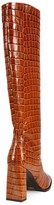 Thumbnail for your product : Bzees Camilla Tall Croc-Embossed Leather Boots
