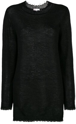 RED Valentino Oversized Long-Sleeve Sweater