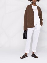 Thumbnail for your product : Brunello Cucinelli graphic-print Monili-detail jumper