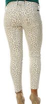 Thumbnail for your product : Lucky Brand Women's Low Rise Charlie Capri Jeans Leopard Print White