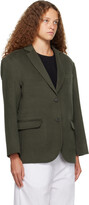 Thumbnail for your product : Anine Bing Green Quinn Blazer