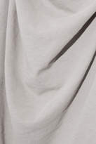 Thumbnail for your product : James Perse Ruched Stretch-cotton Jersey Dress - Stone