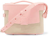 Thumbnail for your product : Nico Giani Frerea Mini Leather And Cotton-canvas Shoulder Bag