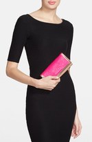 Thumbnail for your product : Ted Baker 'Metal Corners' Genuine Calf Hair & Leather Wallet