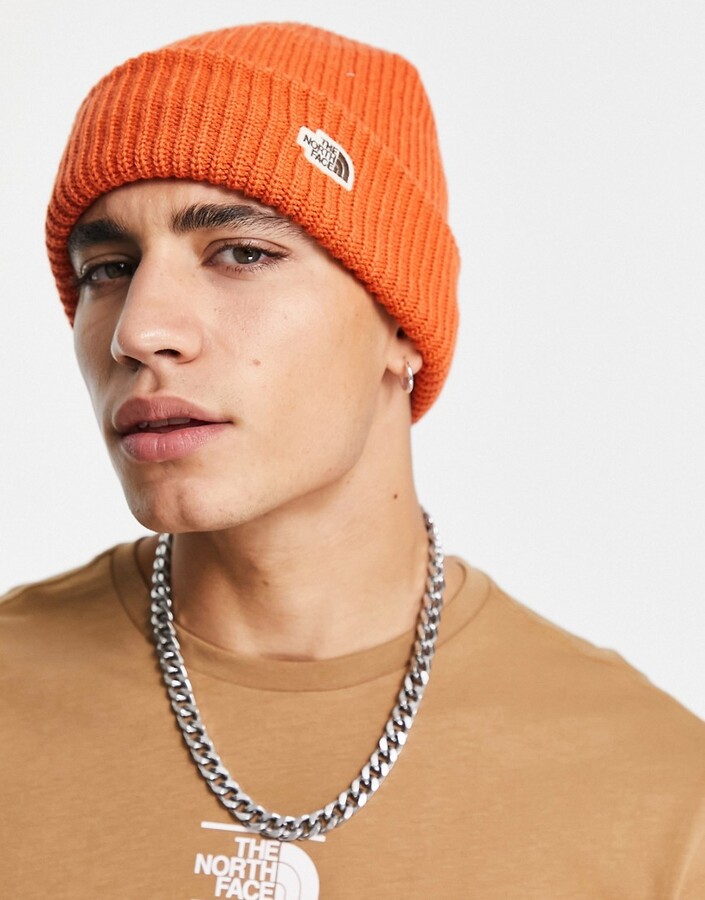 The North Face Salty Dog beanie in orange - ShopStyle Hats