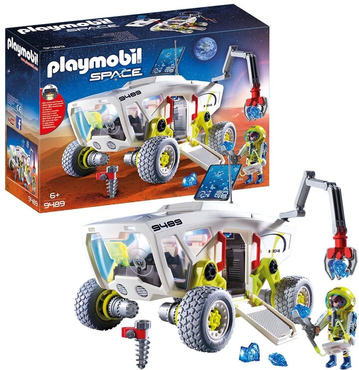 Playmobil 9489 Space Mars Research Vehicle With Interchangeable Attachments  - ShopStyle Action & Toy Figures