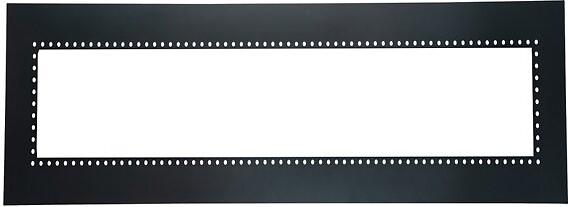 Eurofase Stainless Steel Flush Mount Kit for 39 Inch Patio Heaters in Black