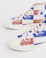 Thumbnail for your product : Converse Chuck All Star vintage logo plimsolls in parchment