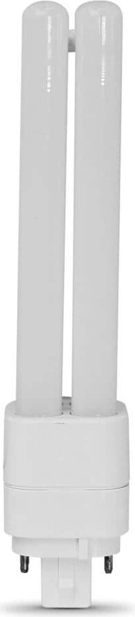 26-Watt Equivalent PL QuadTube CFLNI 4-Pin Plugin G24Q-3 Base CFL Replacement LED Light Bulb, True White 3500K (1-Pack)