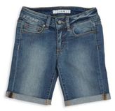 Thumbnail for your product : Joe's Jeans Girl's Rolled-Cuff Denim Bermuda Shorts