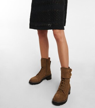 See by Chloe Mallory suede ankle boots