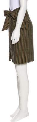 Masscob Wool-Blend Skirt