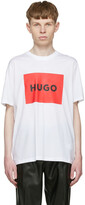 Thumbnail for your product : HUGO BOSS White Logo T-Shirt