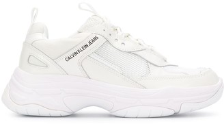 calvin klein sneakers womens white