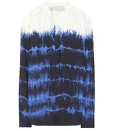 Thumbnail for your product : Stella McCartney Tie-dye silk shirt