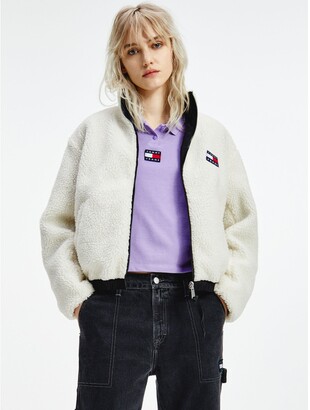 Tommy Hilfiger Recycled Reversible Sherpa Jacket - ShopStyle