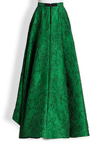 Thumbnail for your product : Alice + Olivia Cohe Embroidered Hi-Lo Long Skirt