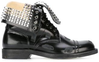 Loewe studded ankle boots