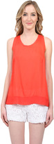 Thumbnail for your product : Chelsea Flower Chiffon Tank Dress in Red