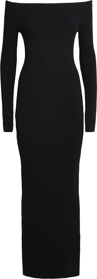 Max Mara Wool-Blend Maxi Dress