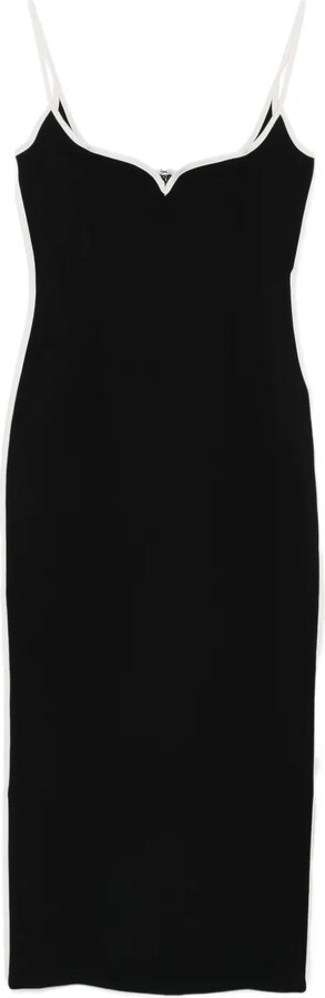 PARIS GEORGIA Heart midi dress