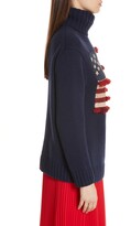 Thumbnail for your product : Polo Ralph Lauren Fringe Flag Wool Sweater