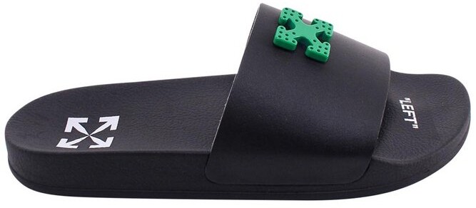 Off-White Meccano Open Toe Sliders - ShopStyle Flip Flop Sandals