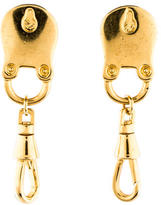 Thumbnail for your product : Eddie Borgo Lock Drop Earrings
